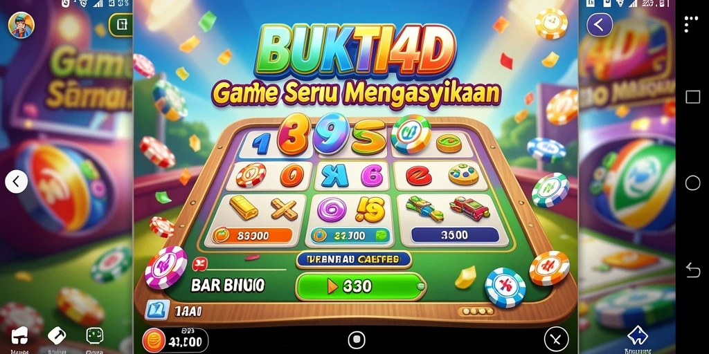 Tampilan gameplay BUKTI4D yang seru dan menarik.