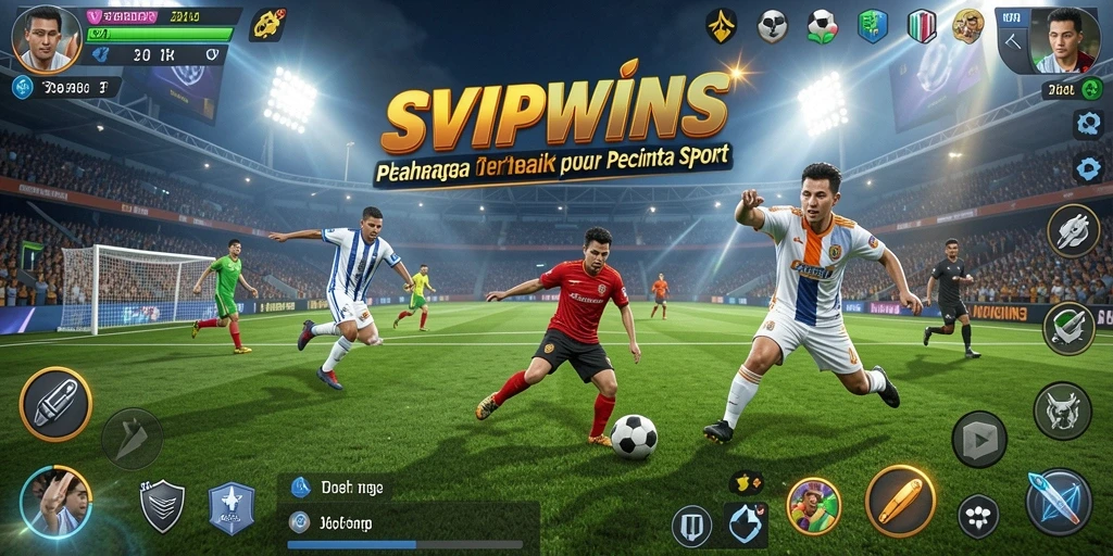Tampilan aktivitas gameplay seru dalam SVIPWINS.